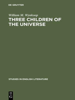 cover image of Three children of the universe